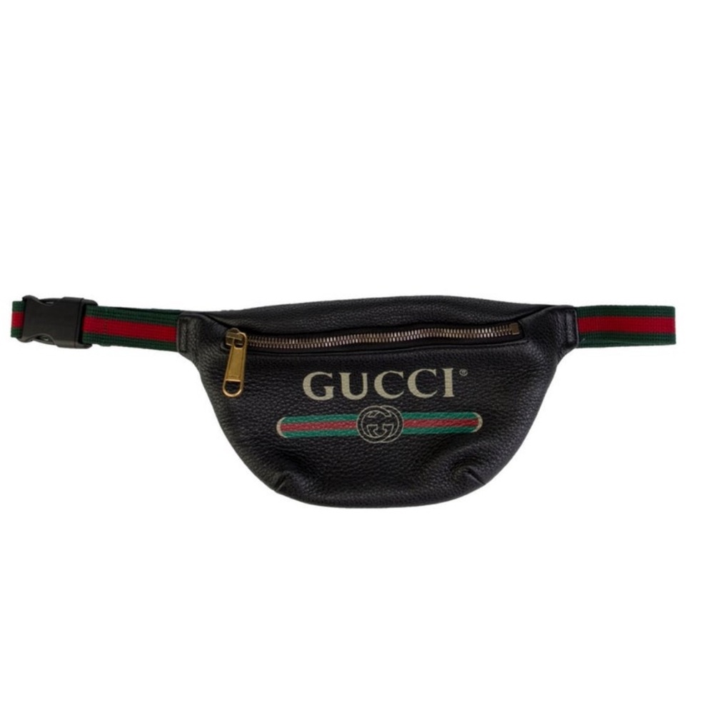GUCCI logo calfskin belt bag